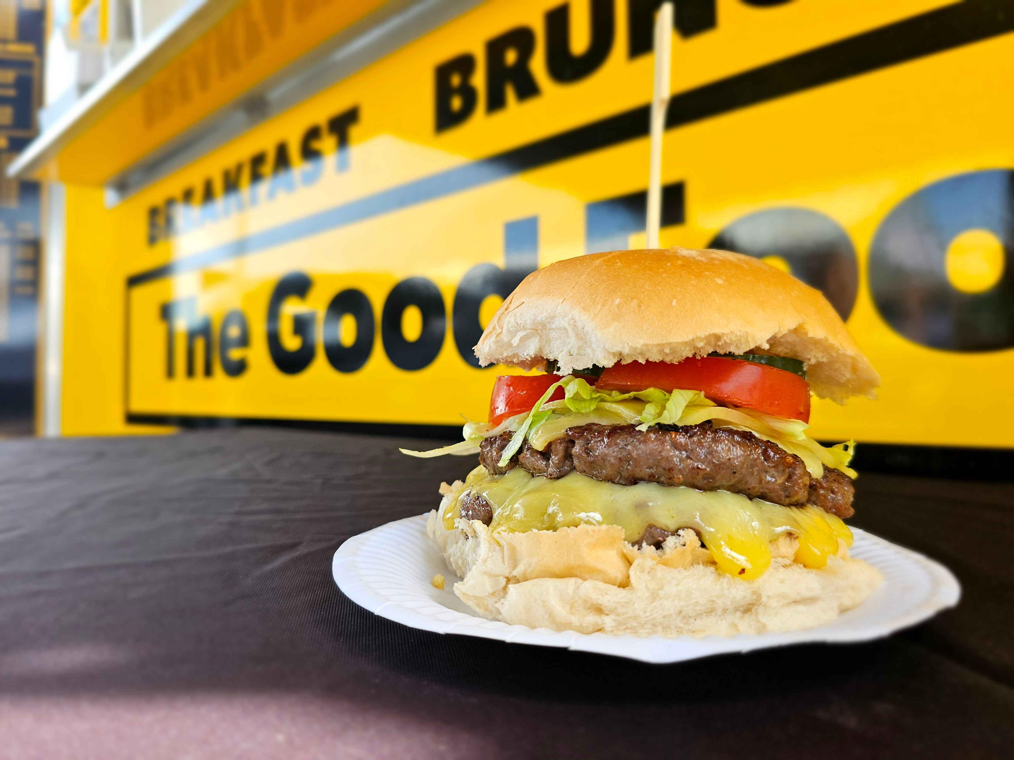 Double cheeseburger made to order