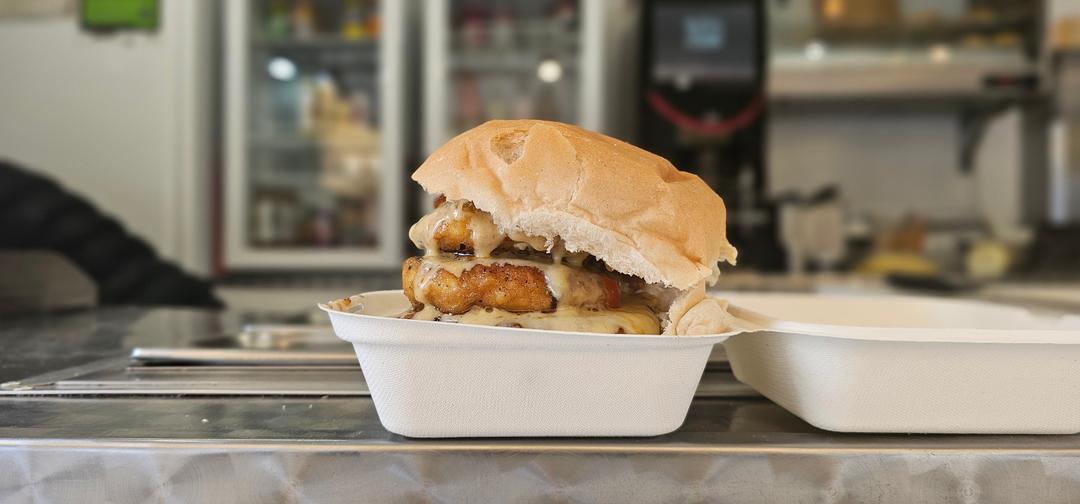 Our delicious chicken burger